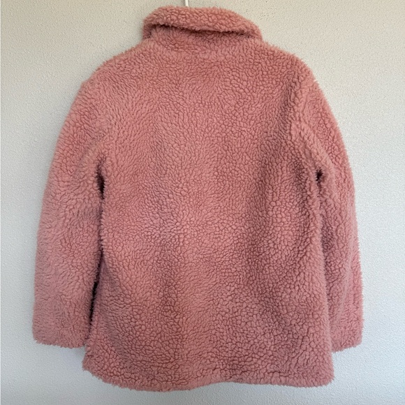 Topshop Pink fur Teddy Coat - Picture 9 of 9